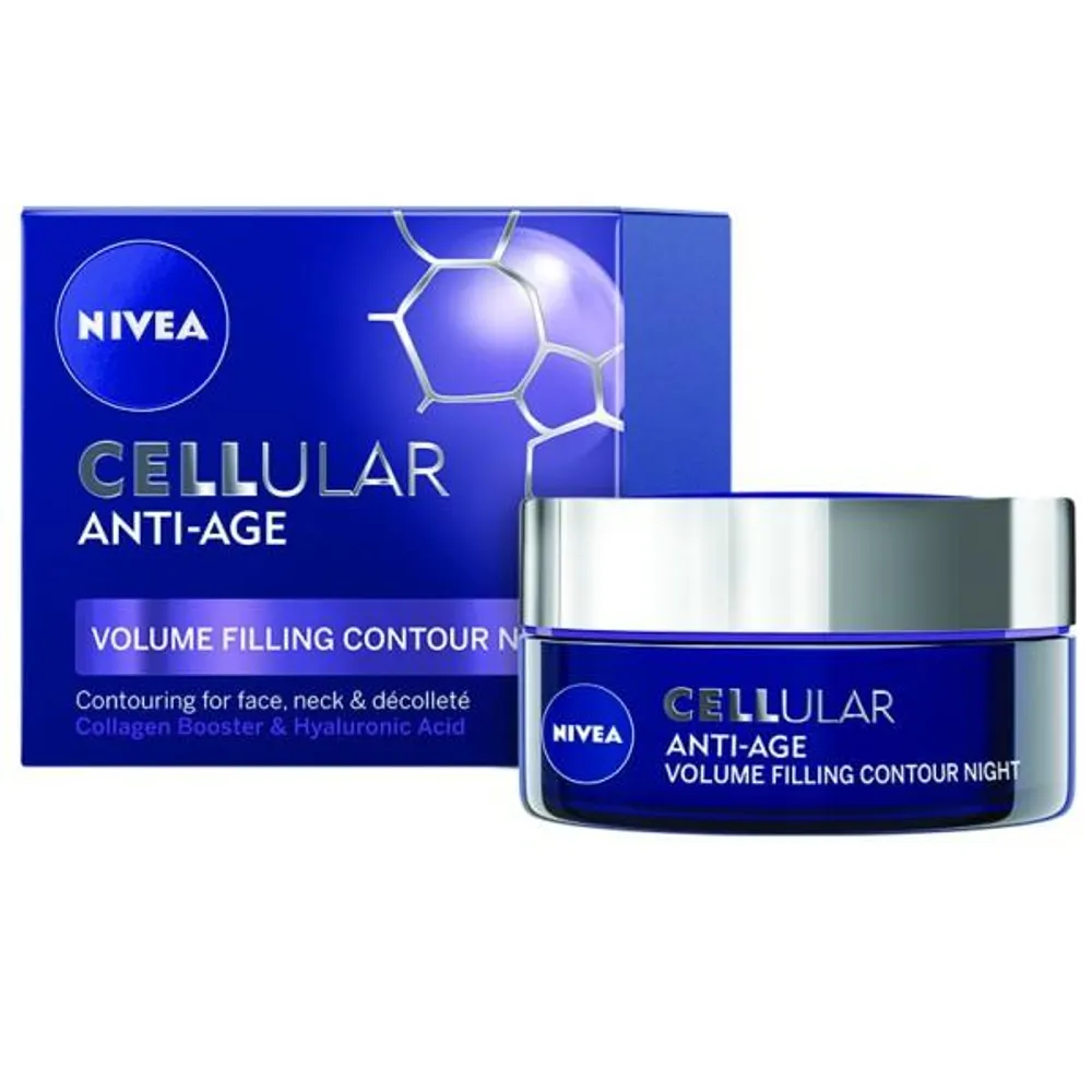 Nivea CELLular Anti-Age Volume Filling Contour noćna njega