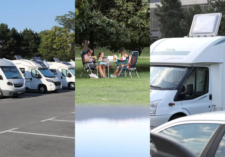 Nitko im ništa ne može: Snalažljivi kamperi u Zagrebu i Splitu parkiraju gdje stignu, građani ogorčeni