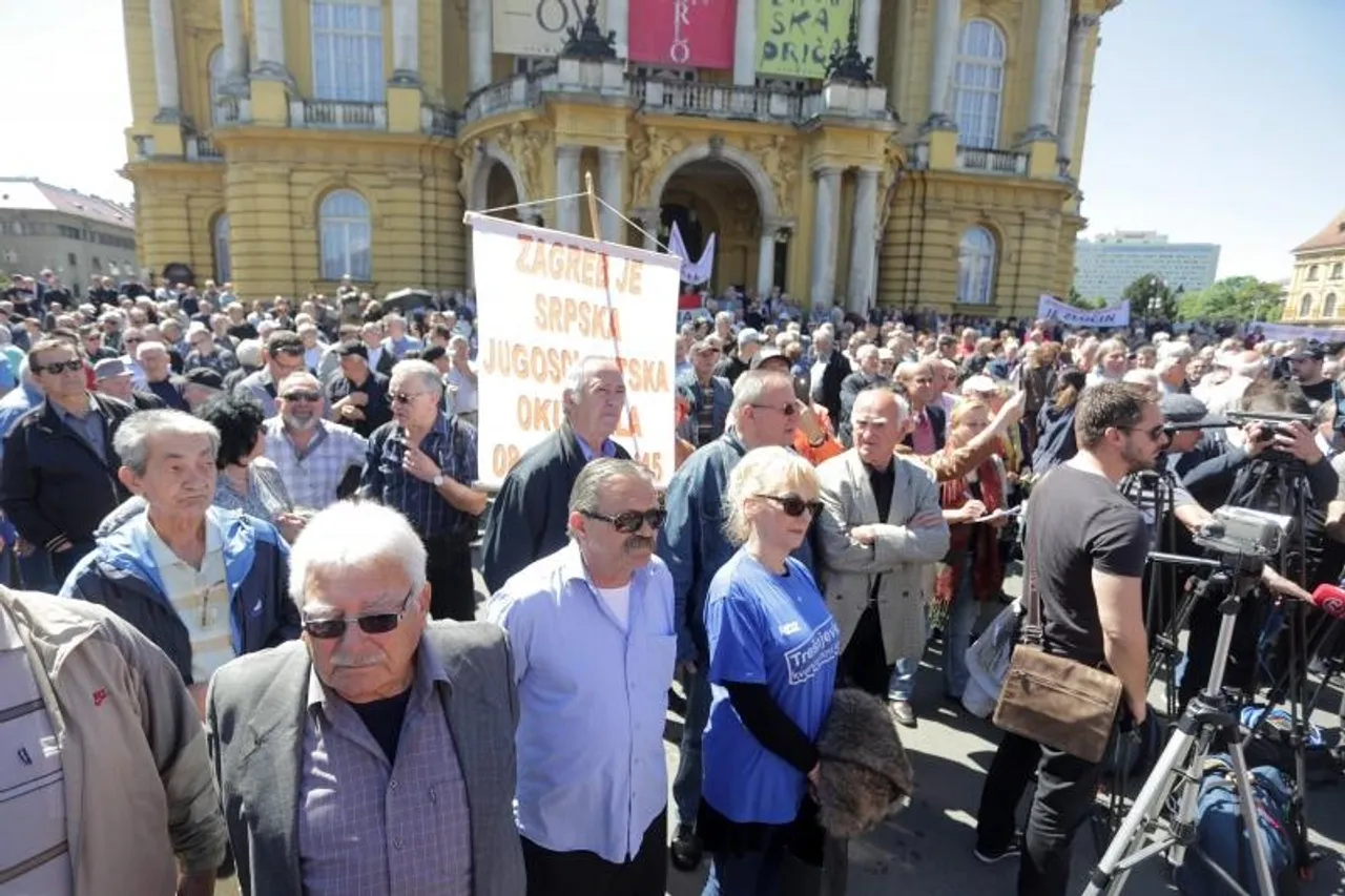 Esih, Markić i Hasanbegović zajedno s građanima protiv Trga maršala Tita