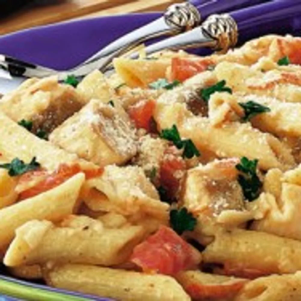 Kremaste penne sa češnjakom