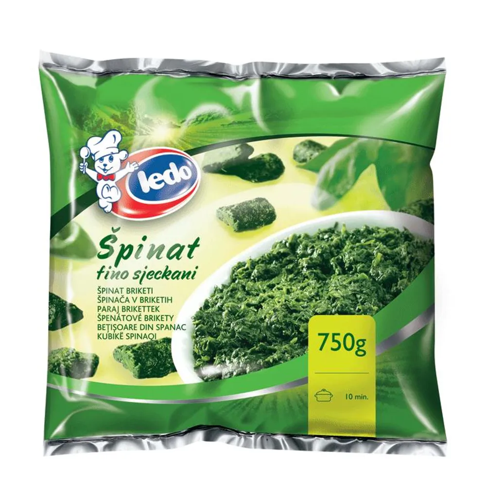 Špinat briket 750 g Ledo