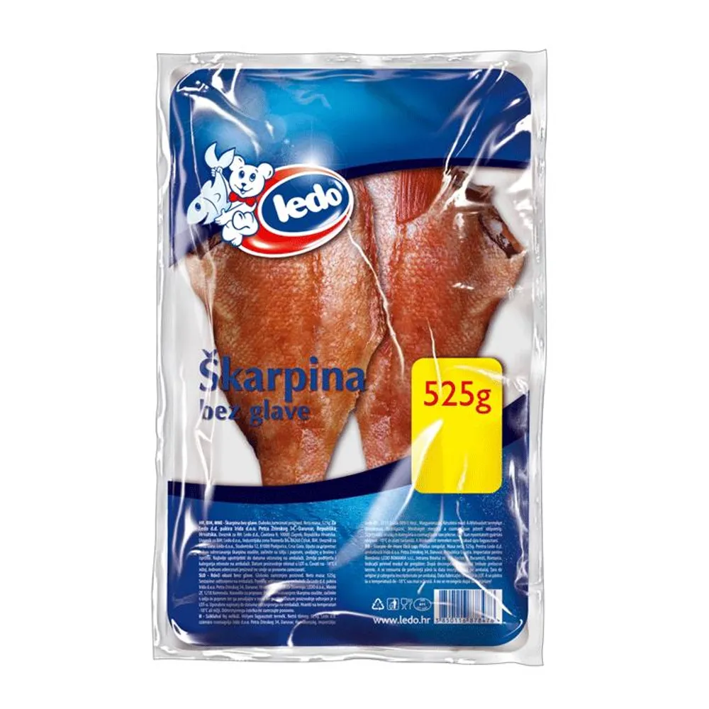 Škarpina bez glave 525 g Ledo