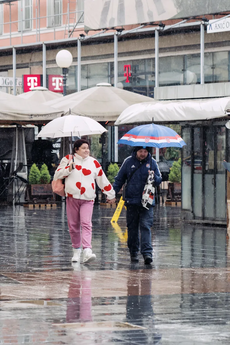 Valentinovo u centru Zagreba