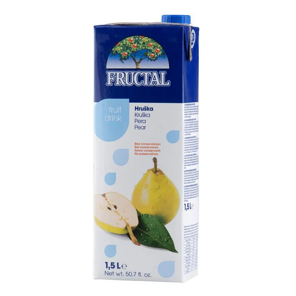 Negazirano piće kruška 1,5 l Fructal