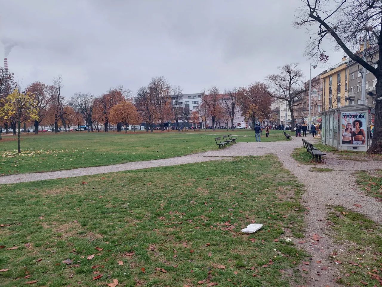 Okupljeni su se s Trga Francuske republike uputili prema Markovom trgu