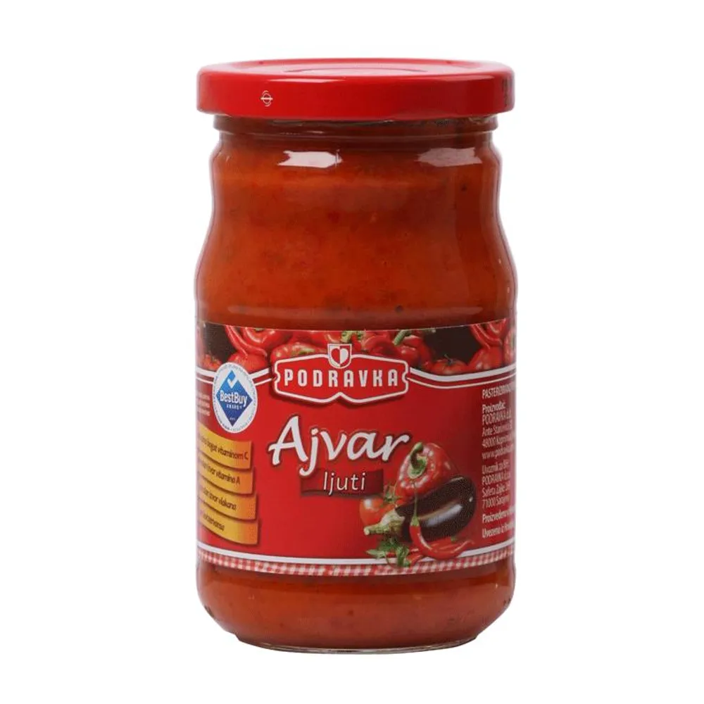 Ajvar ljuti 350g Podravka