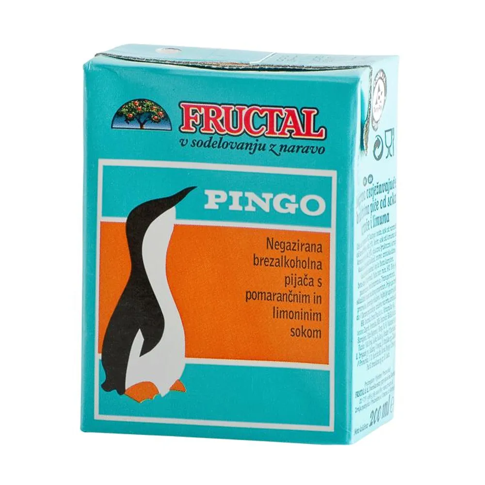 Pingo negazirano piće Fructal 0,2l