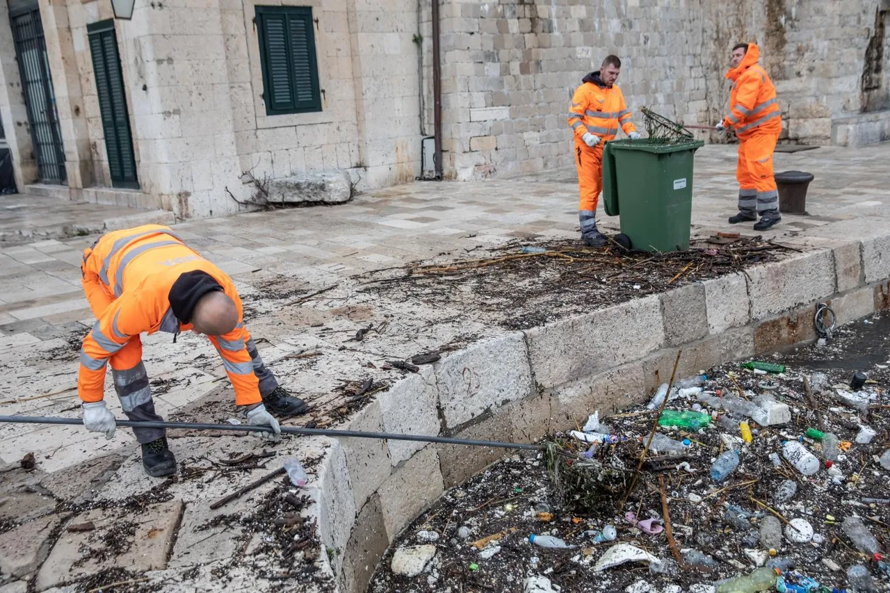 Jako jugo i gomile smeća u Dubrovniku: Otkazana procesija na Festi sv. Vlahe