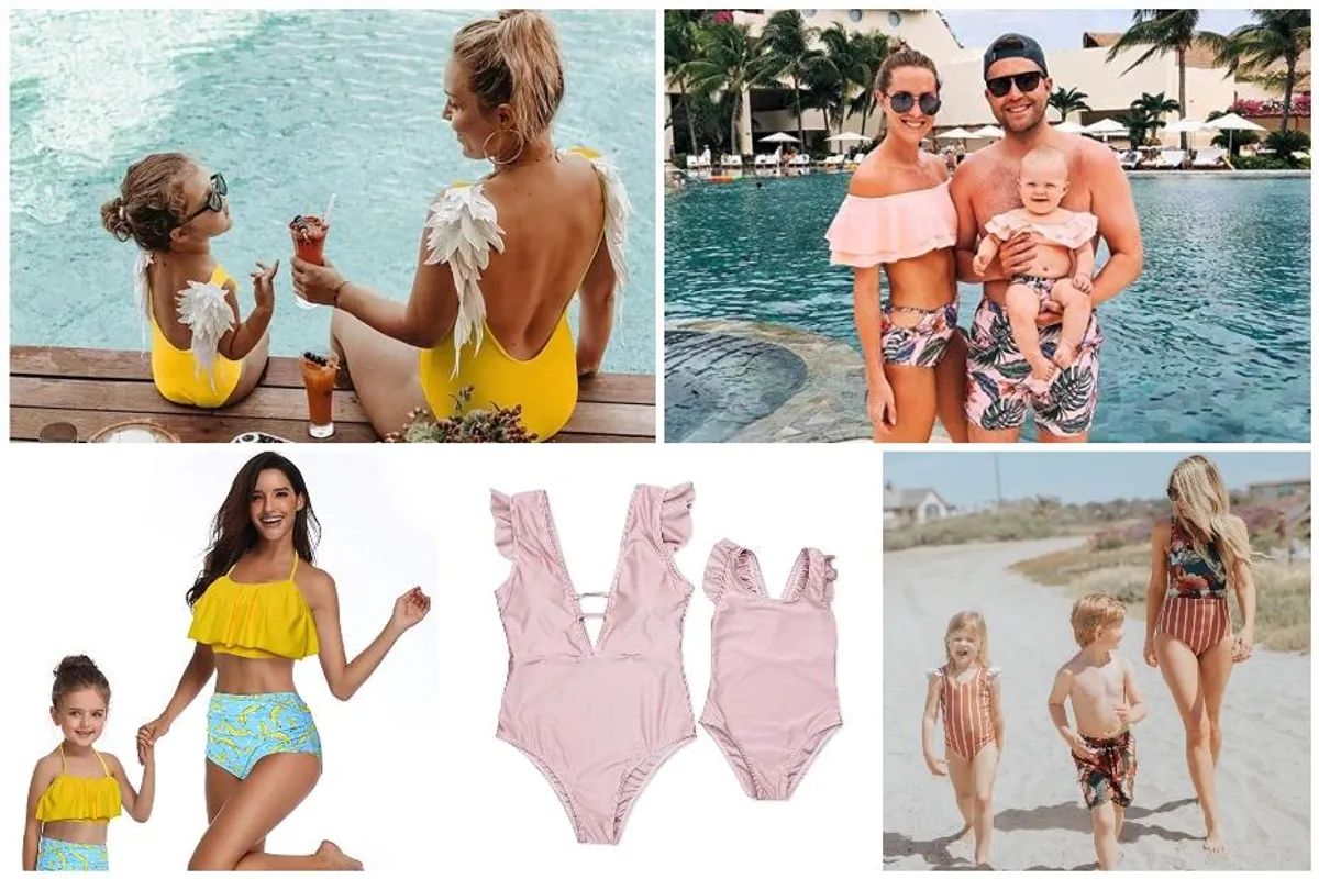 Matching kupaći kostimi - idealan poklon za Majčin dan
