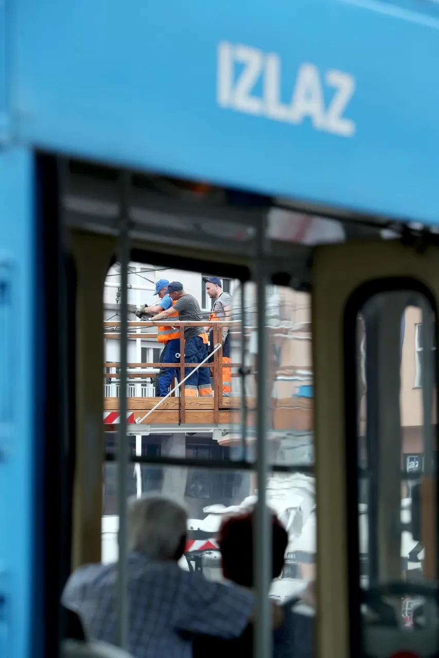 Zbog kvara tramvaja na Trgu bana Jelačića nastale gužve