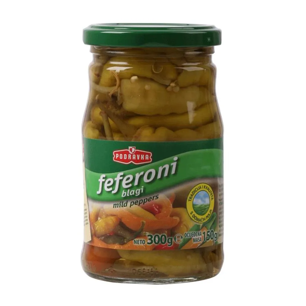 Blagi feferoni 150 g Podravka