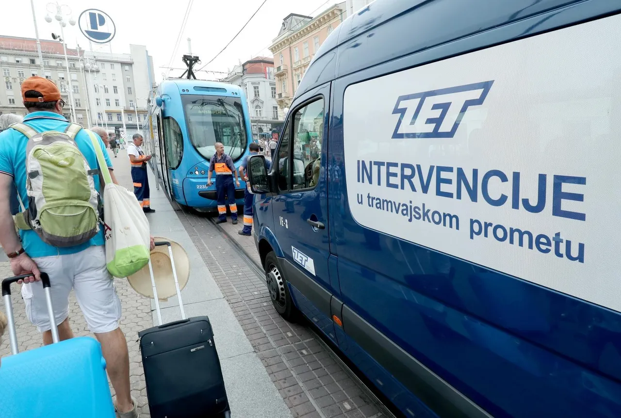 Zbog kvara tramvaja na Trgu bana Jelačića nastale gužve