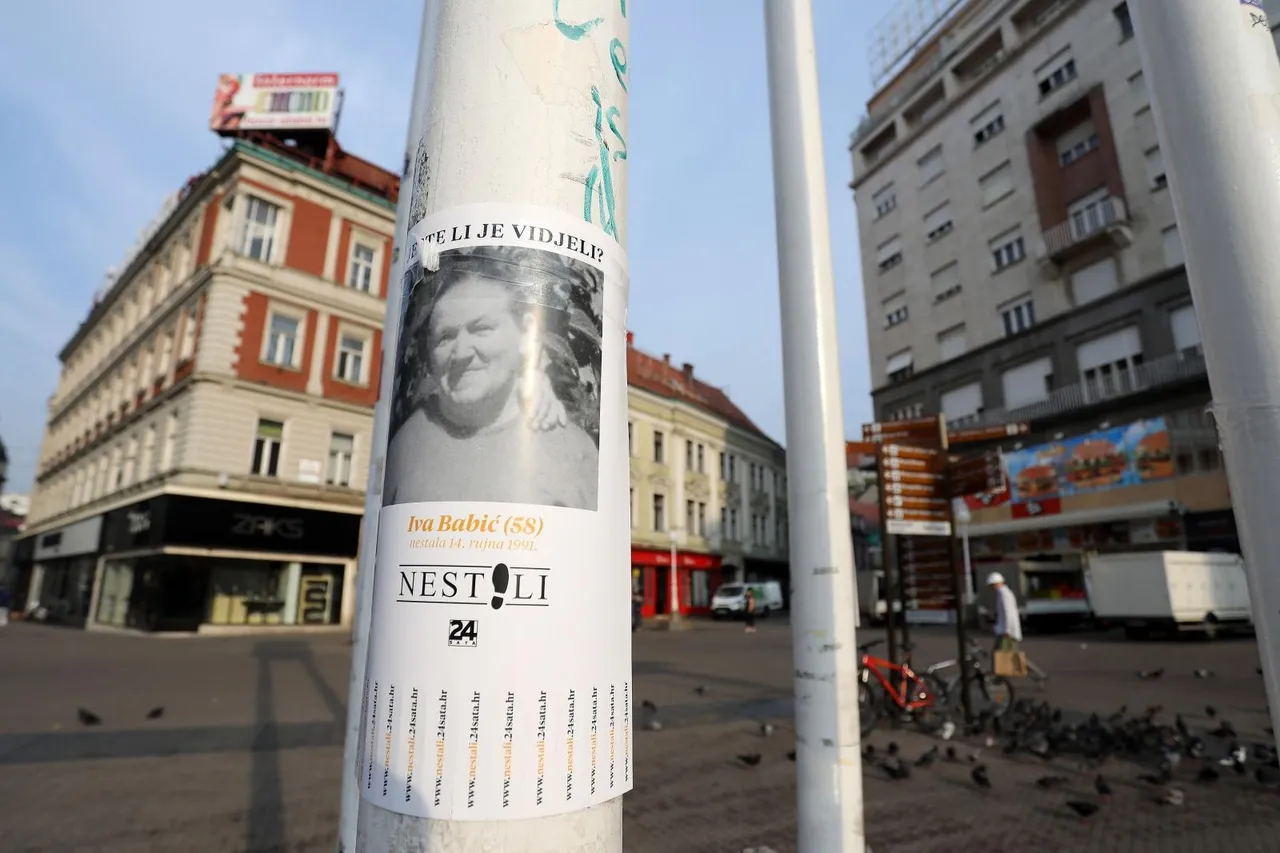 Plakati nestalih po Zagrebu