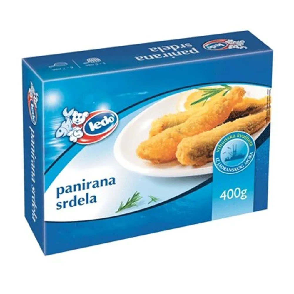 Srdela panirana 400 g Ledo