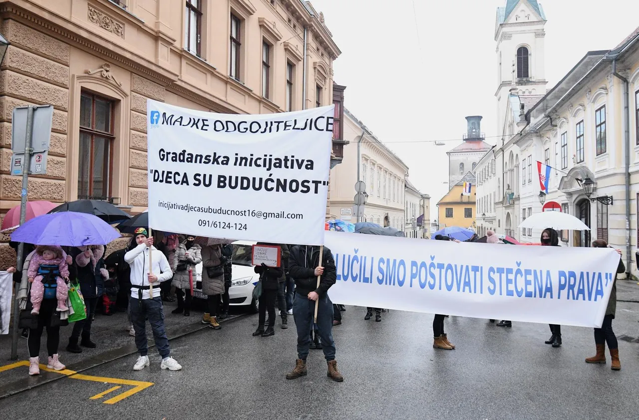 prosvjed, roditelji
