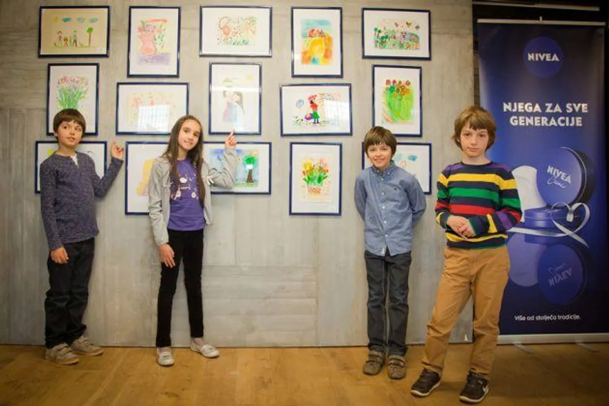 NIVEA izložbom dječjih radova proslavila Međunarodni dan obitelji