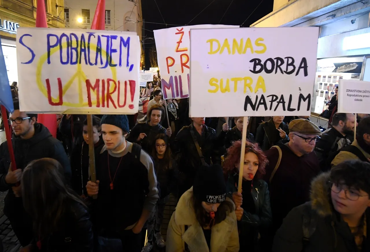 Zagreb: Žene u ovogodišnjem prosvjednom maršu pod sloganom Glasne i borbene