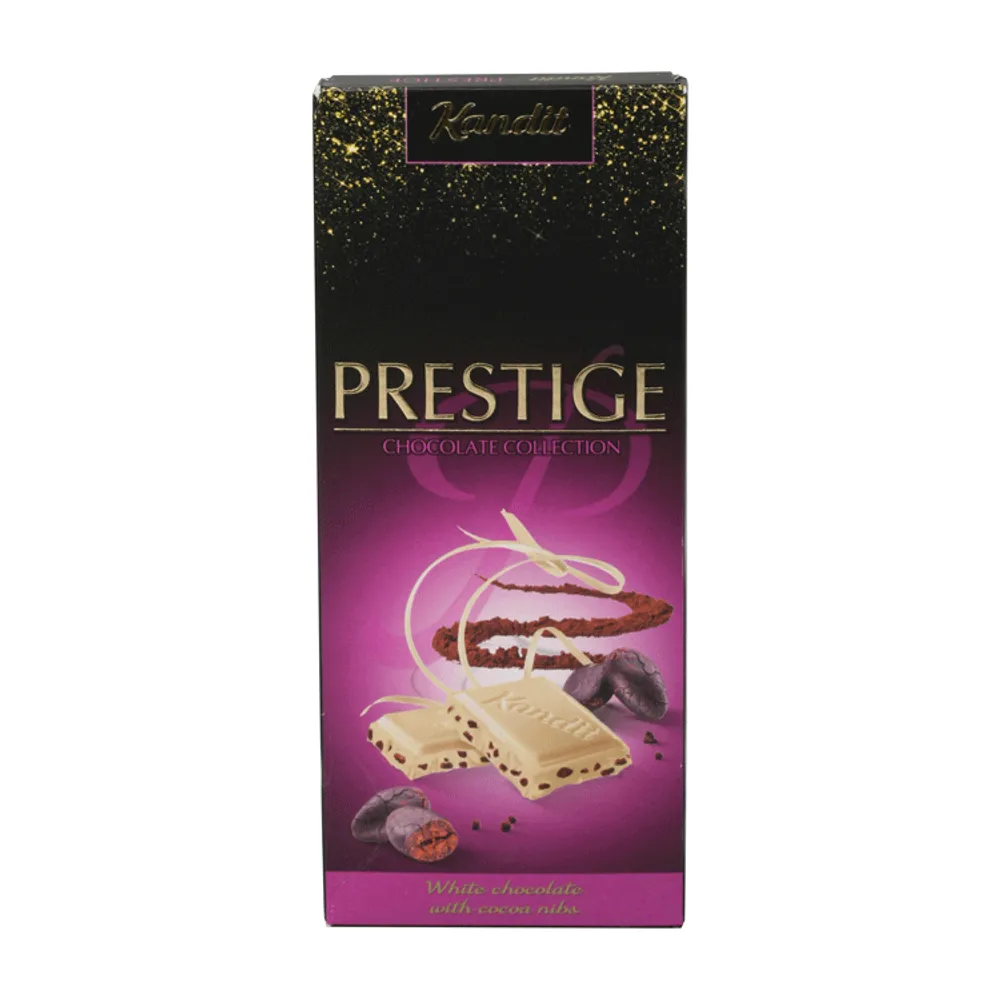 Čokolada Prestige bijela kakao 90g Kandit