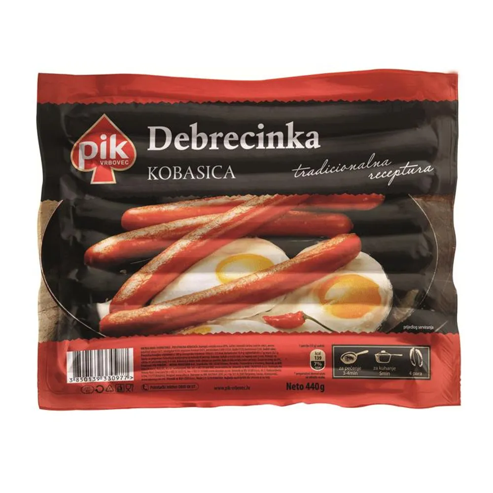 Debrecinka  vakumirano 440 g PIK