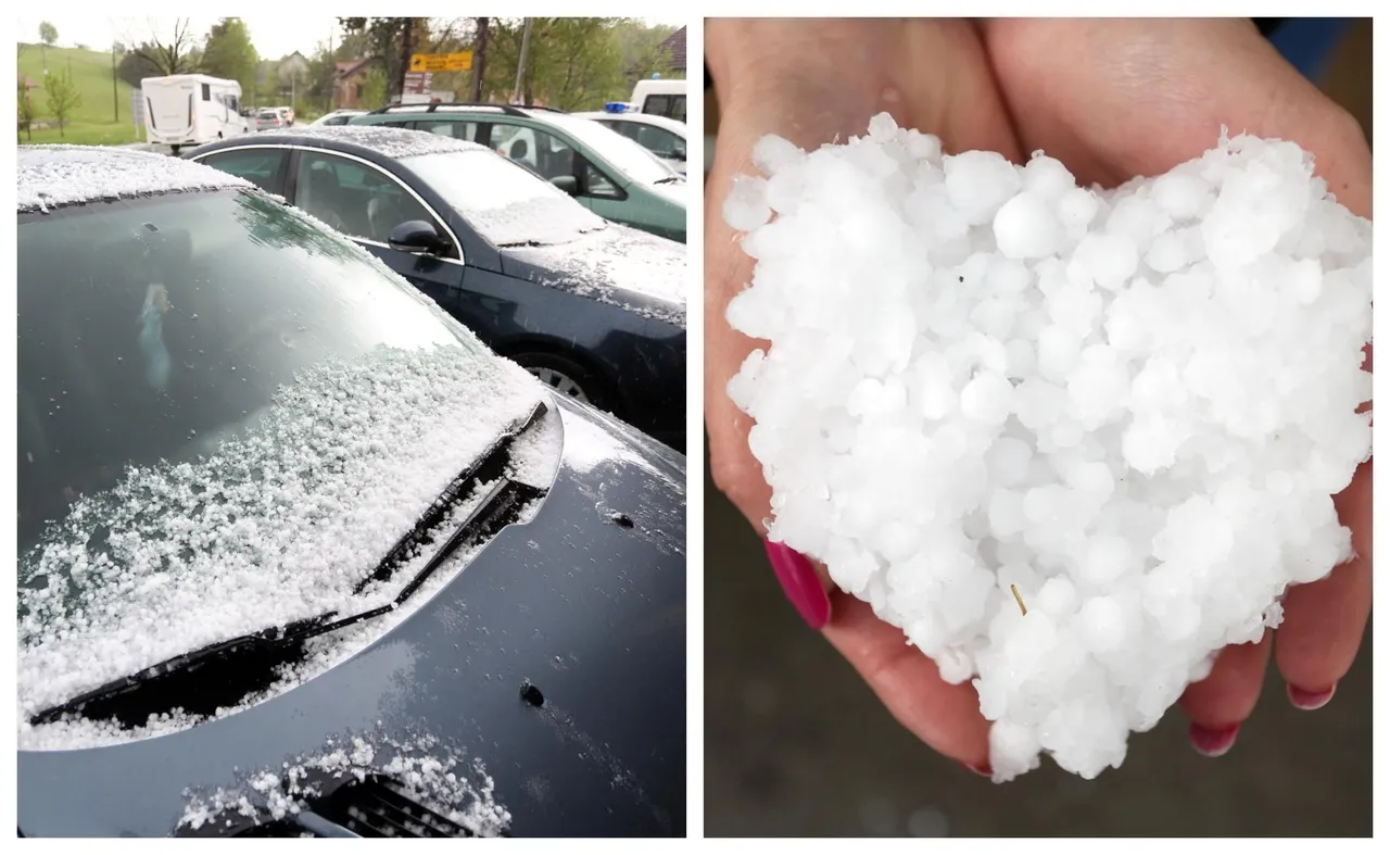 Grmljavinsko nevrijeme praćeno kišom i tučom pogodilo Rakovicu