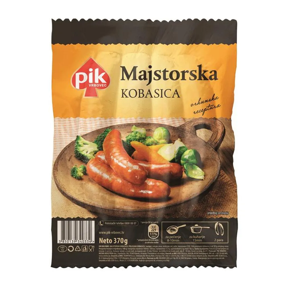 Kobasica premium dimljena 370g