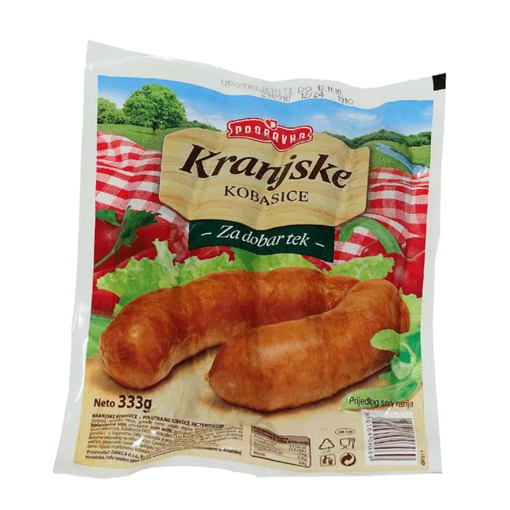 Kranjska kobasica vakumirano 333 g