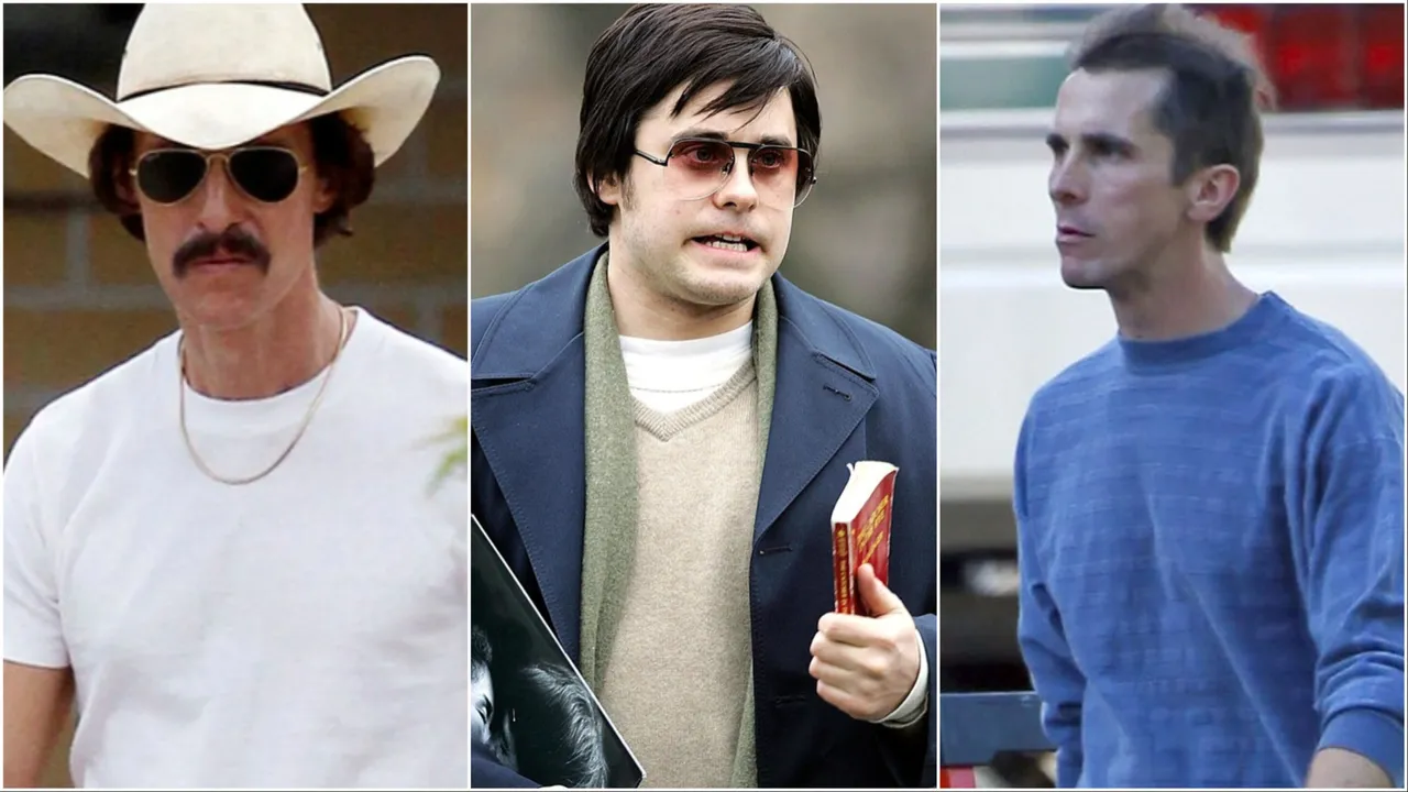 Matthew McConaughey, Jared Leto i Christian Bale