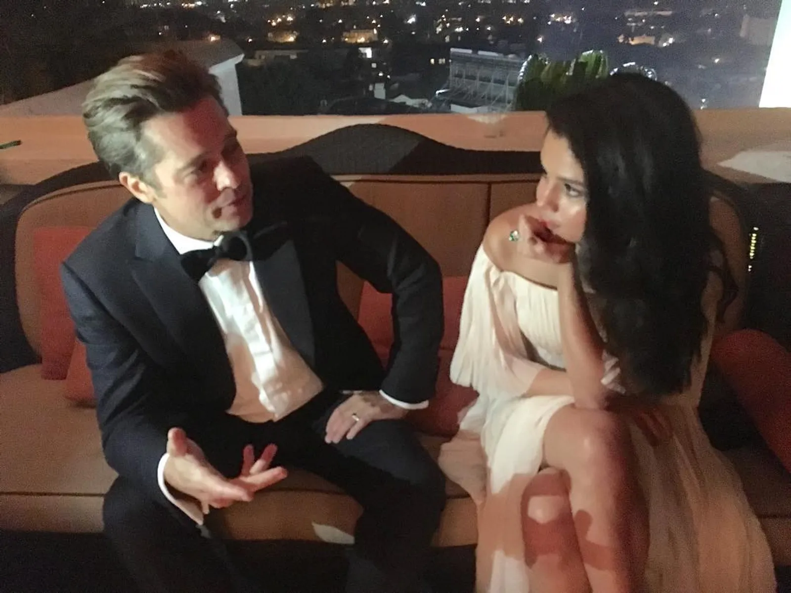 Selena Gomez i Brad Pitt