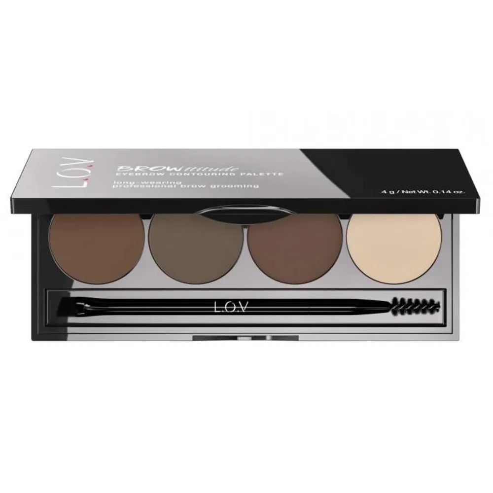 L.O.V. Browtitude Eyebrow Contouring paleta