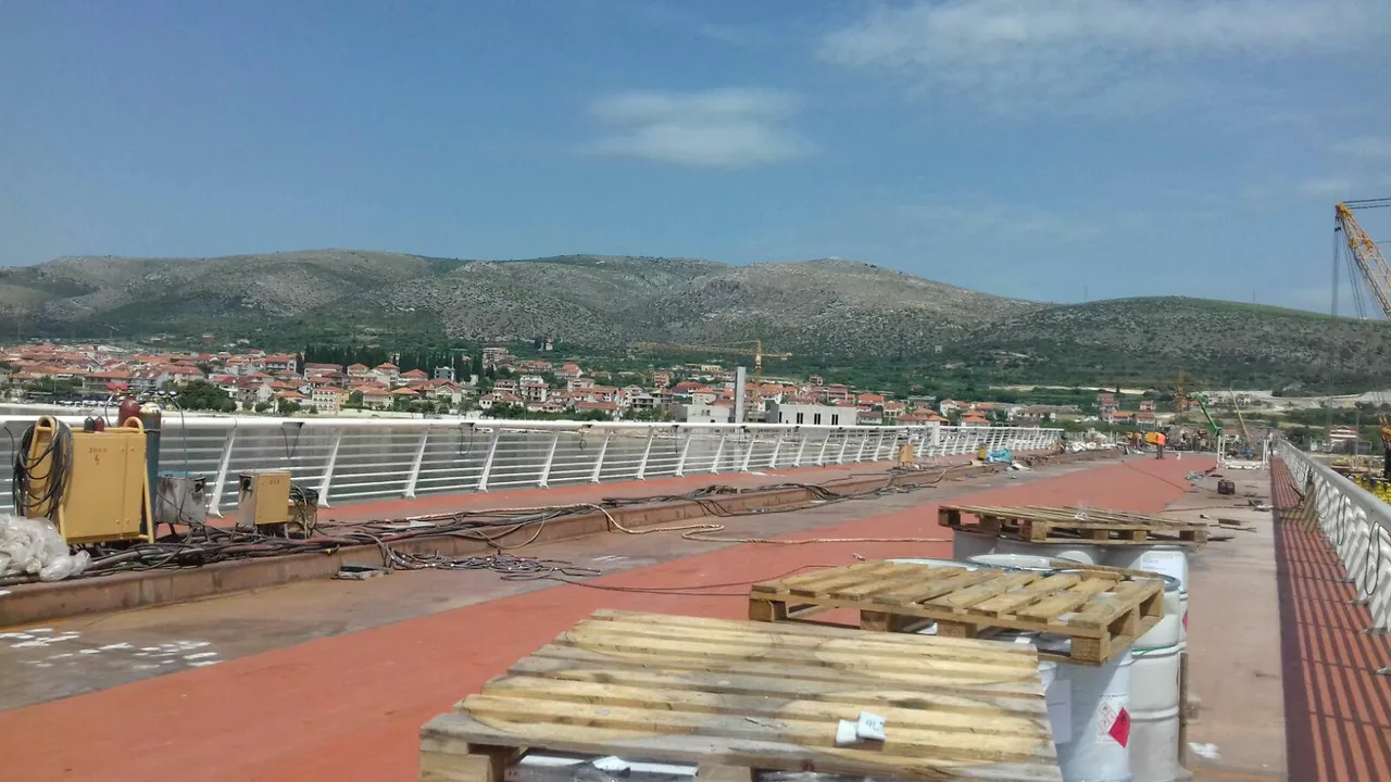 Čiovski most polako poprima završni izgled