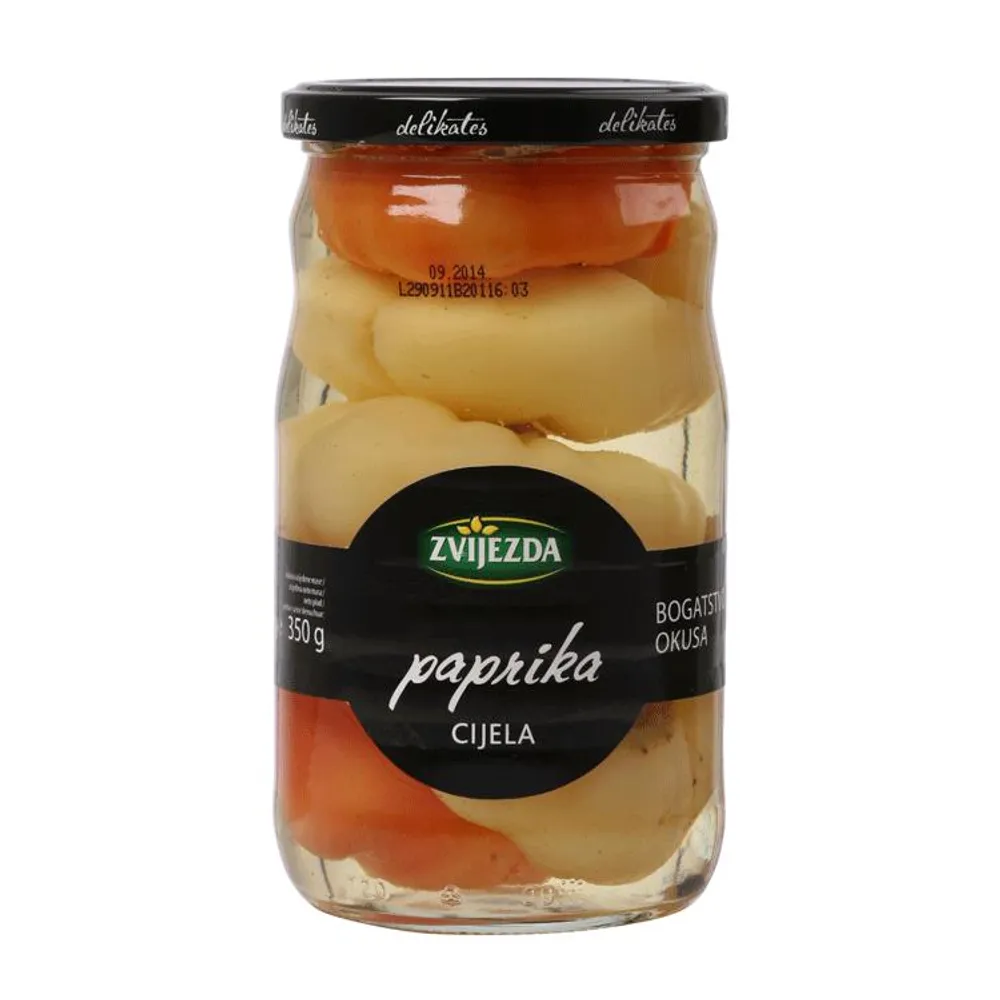 Paprika cijela žuta 350 g Zvijezda