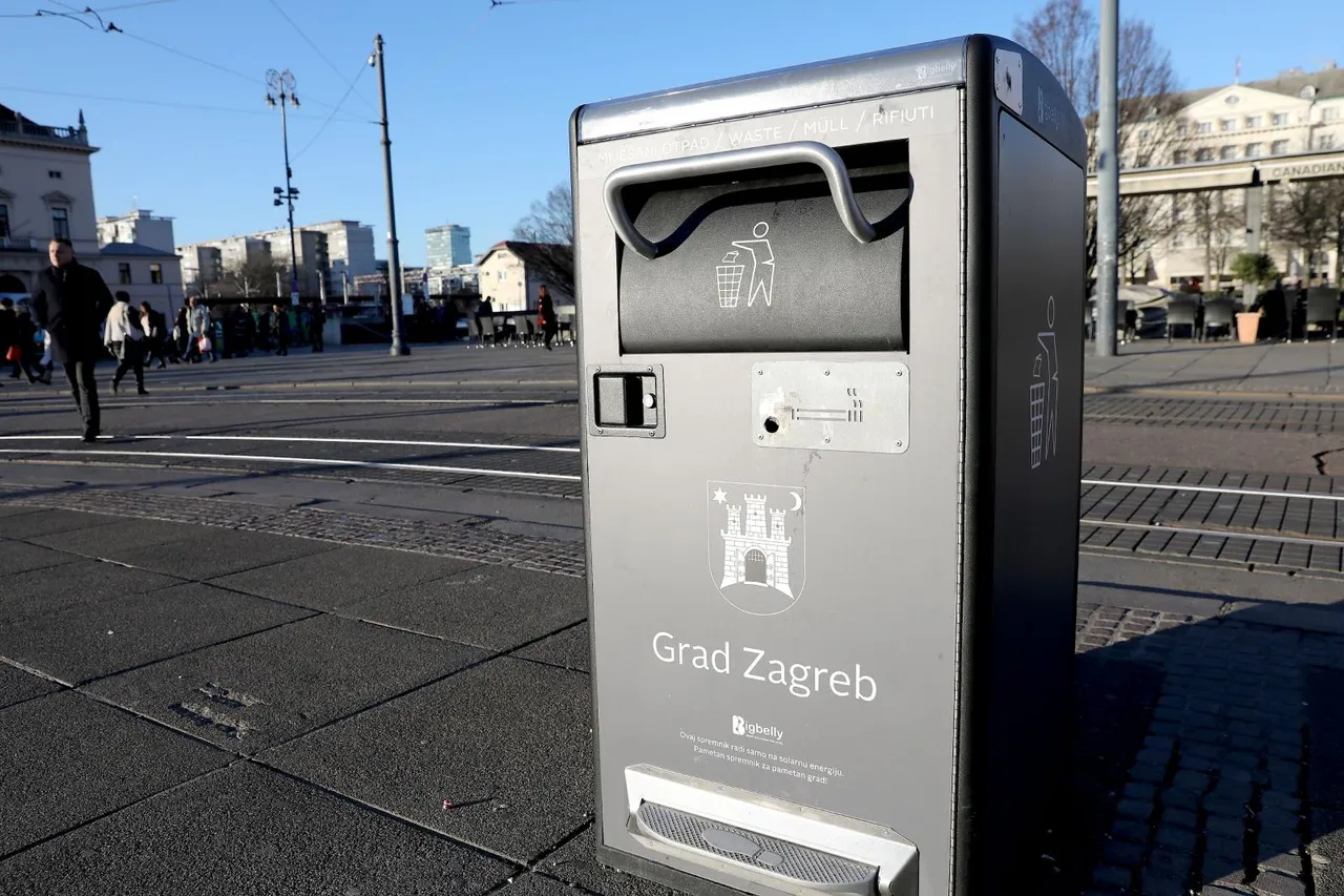 Pametni spremnici za smeće u Zagrebu