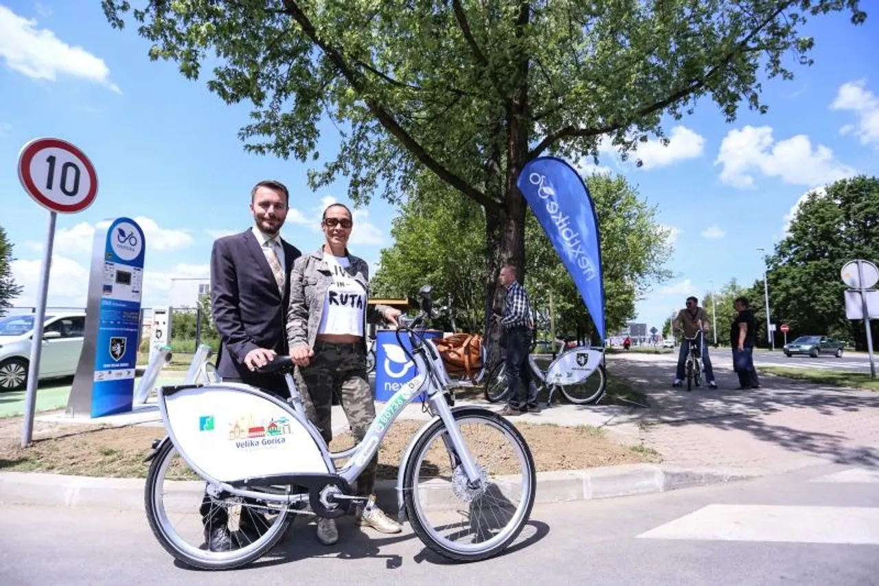 Velika Gorica: Puštanje u rad sustava javnih gradskih bicikala Nextbike