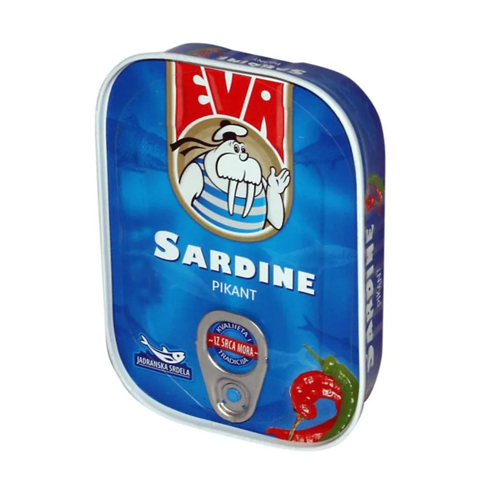 Sardine Eva pikant 115 g - Adria