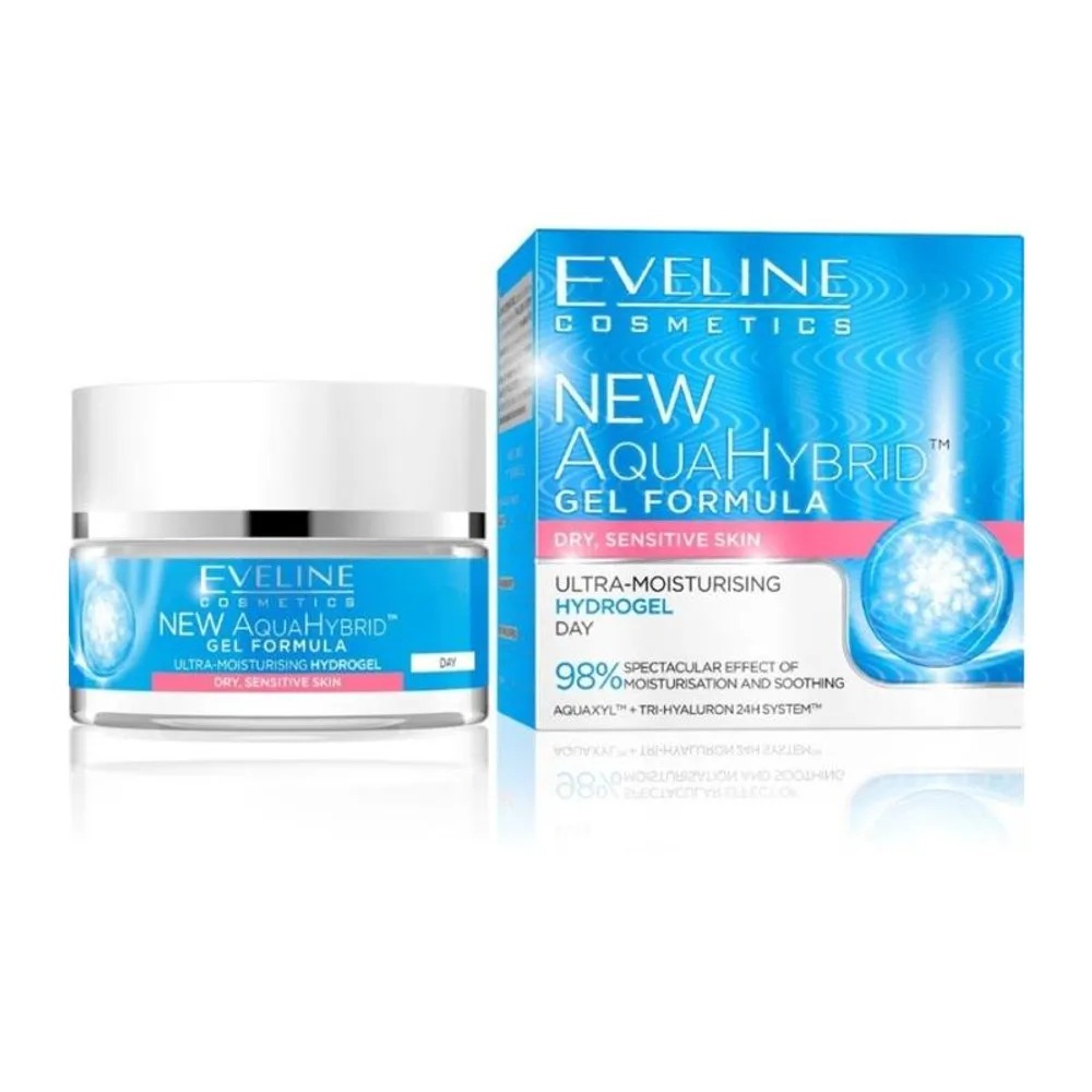 Eveline Aqua Hybrid Gel Formula za suhu i osjetljivu kožu
