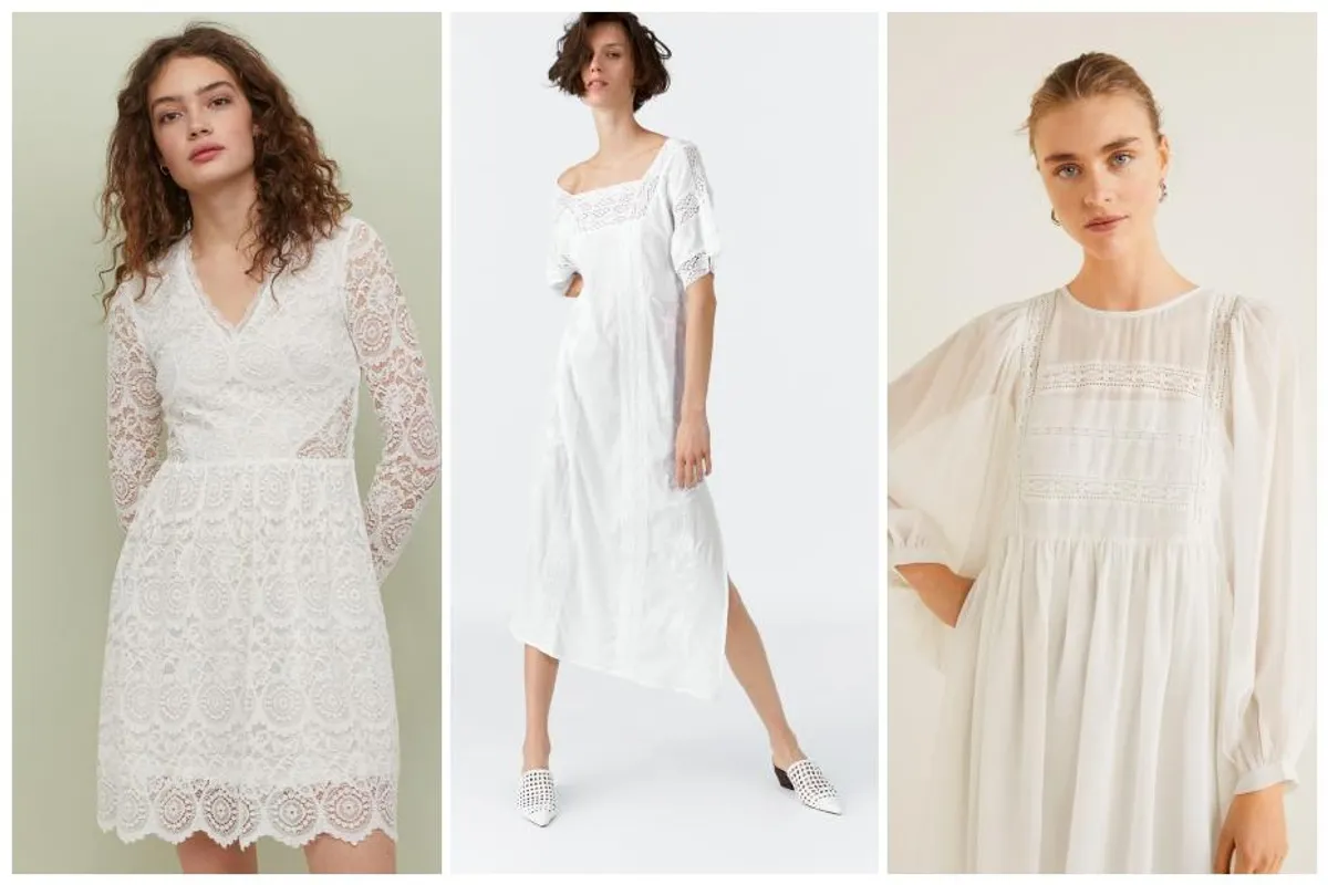 Stiže sezona bijelih haljina, a mi smo odabrali najljepše modele iz high street ponde