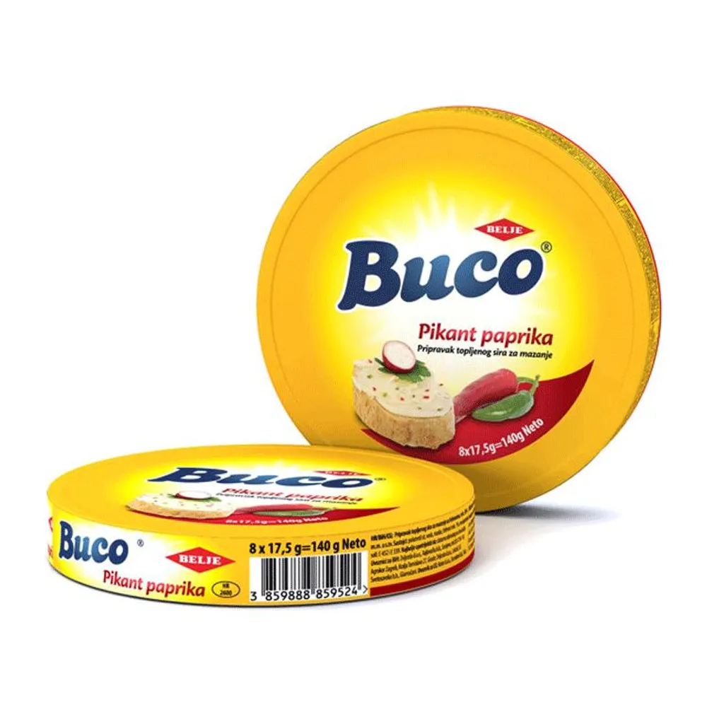 Sir Buco topljeni trokut paprika 140 g Belje