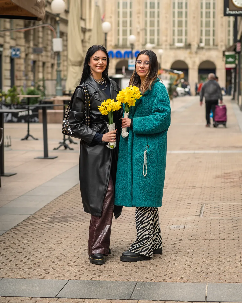 Zagrebačka špica - 15.3.2025. - Polina i Nina iz showa 'Gospodin Savršeni'