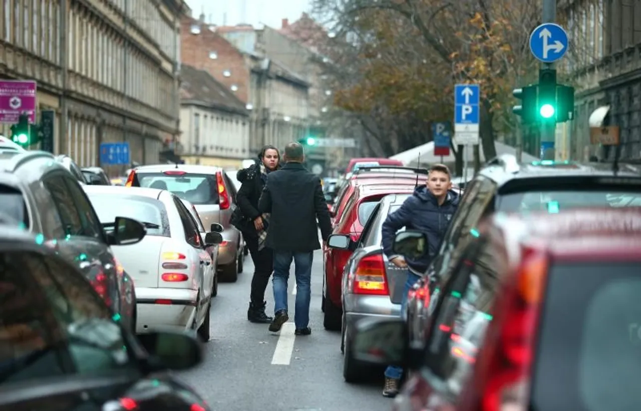 Prometne gužve u gradu nastale prilikom dolaska američkog potpredsjednika