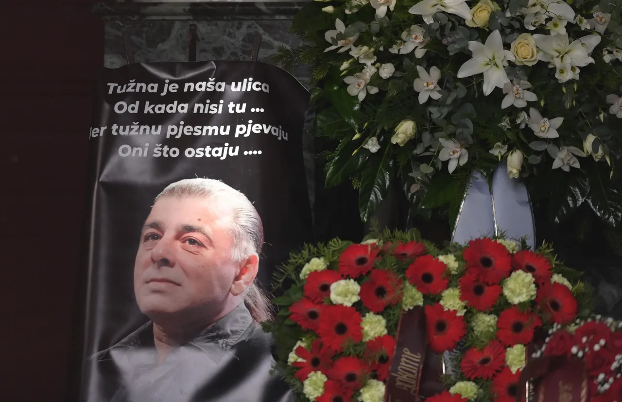 Pogreb Akija Rahimovskog na Mirogoju