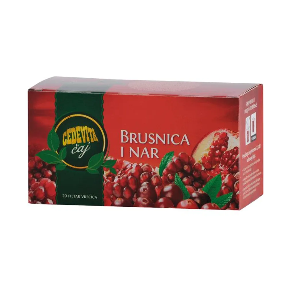 Cedevita čaj brusnica-nar 46 g