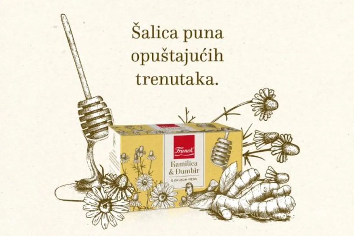 Prijavite se za recenziju Franck čaja Kamilica&Đumbir s okusom meda