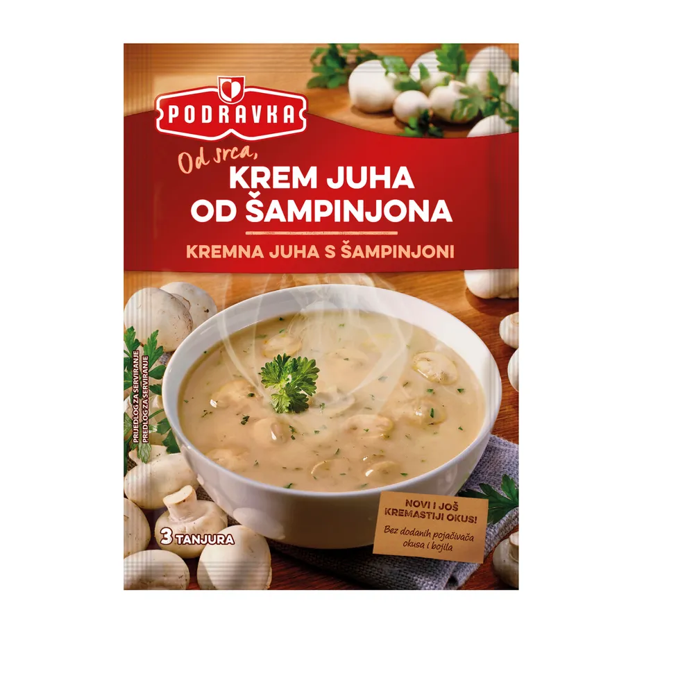 Krem - juha od šampinjona 89 g - Podravka