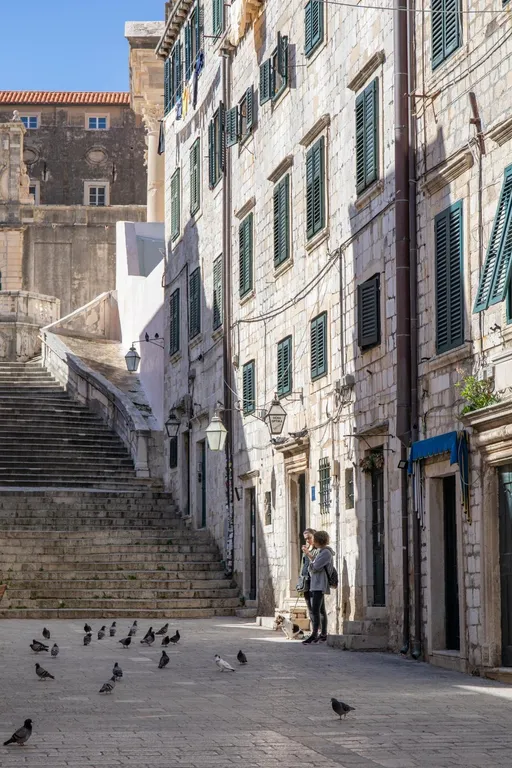 Prazne ulice Dubrovnika