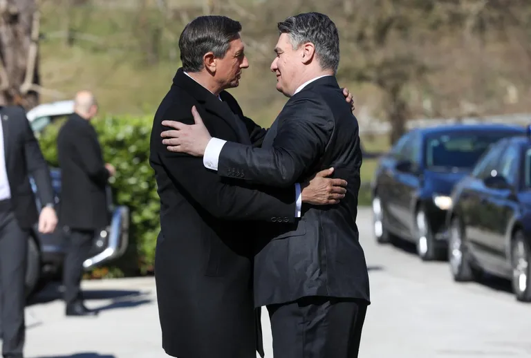 Borut Pahor i Zoran Milanović