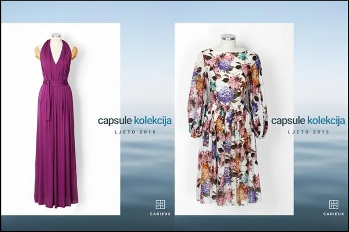 Floralni i geometrijski uzorci dominiraju na Cadieux ljetnim haljinama