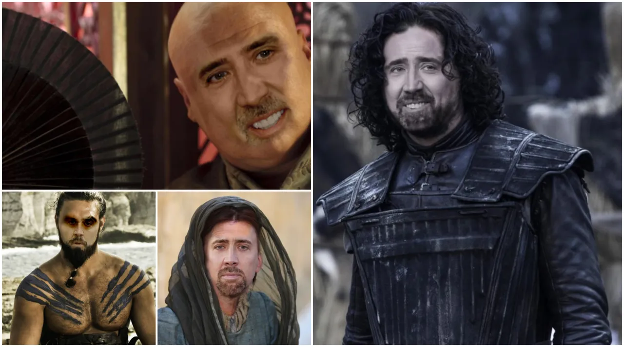 Urnebesne fotke koje dokazuju da bi Nicholas Cage mogao biti svaki lik 'Game of Thronesa'