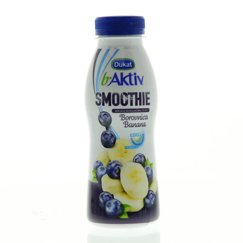 b.Aktiv Smotthie borovnica banana 330g