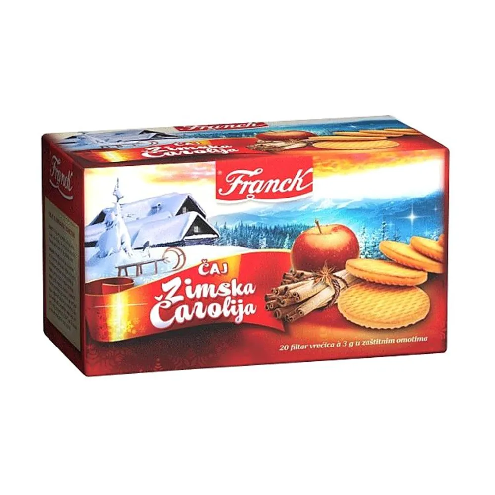 Čaj filter zimska čarolija 60 g omot Franck