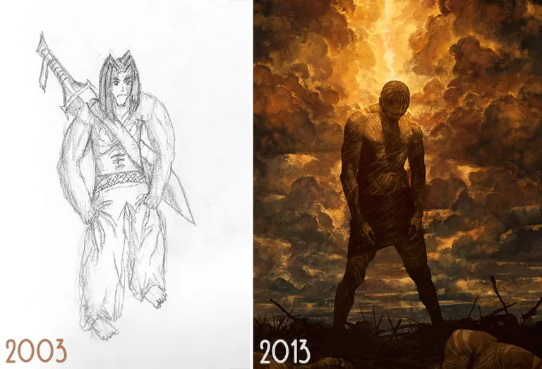 Još ima nade za nas: Pogledajte koliko su se promijenili radovi ovih ljudi nakon godinja crtanja